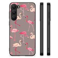 Samsung Galaxy S23 Plus Dierenprint Telefoonhoesje Flamingo - thumbnail