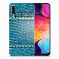 Samsung Galaxy A50 | Sillicone Back Cover | Jeans - thumbnail