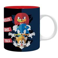 Sonic the Hedgehog Mug - Classic Sonic, Knuckles & Tails - thumbnail