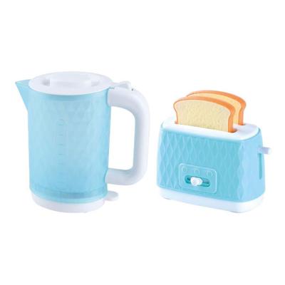 Playgo speelgoed waterkoker en broodrooster met brood - 4dlg.