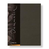 Dommelin Dommelin Hoeslaken Uni Percal 200TC 508 Leem 80x200/30 - thumbnail