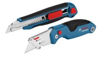 Bosch Blauw 1600A016BM | 2-Delige | Messenset | Universeel Klapmes en Professioneel Snijmes - 1600A016BM - thumbnail
