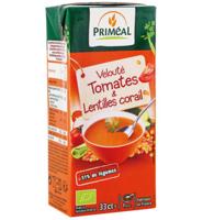 Primeal Soep tomaat rode linzen bio 330 Milliliter - thumbnail
