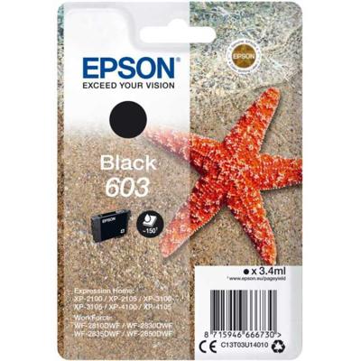 Epson Singlepack Black 603 Ink inkt Epson Singlepack Black 603 Ink inkt