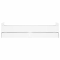 Bedframe met lades wit 90x200 cm - thumbnail