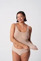 Dames hemd naadloos - Soft Stretch - Seamless invisible dames onderhemd - Microfiber singlet - thumbnail