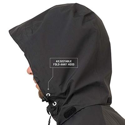 AGU GO Regenjas Essential - Zwart - L - Waterdicht