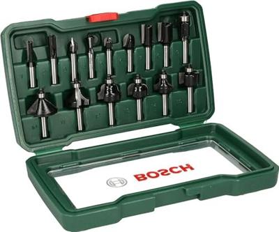 Bosch Accessoires Hardmetalen Frezenset | 15 Delig | 8 mm schacht - 2607019469 - thumbnail