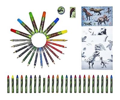 Dinosaurus Kleurkoffer 51 Delig
