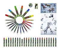 Dinosaurus Kleurkoffer 51 Delig - thumbnail