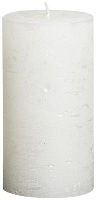 Bolsius Stompkaars Metallic Wit 130/68 mm Bolsius Stompkaars Metallic Wit 130/68 mm