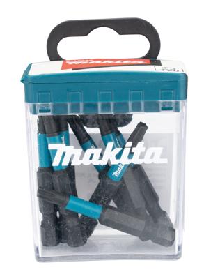 Makita Accessoires E-12429 Slagschroefbit | T20x50mm | X Impact Black | 10 stuks - E-12429 Makita Accessoires E-12429 Slagschroefbit | T20x50mm | X Impact Black | 10 stuks - E-12429