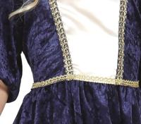 Middeleeuwse prinses meisjes kostuum - thumbnail