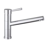 ATLANTA ééngreepsmengkraan keuken, chroom kraan met hoge uitloop en draaibereik 150° keramische schijven geluidsarme, verwisselbare 40 mm-cartouche Eco-Click functie en kinderbeveiliging f - thumbnail