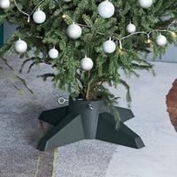 VidaXL Kerstboomstandaard 55,5x55,5x15 cm groen - thumbnail