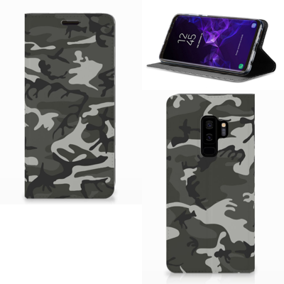 Samsung Galaxy S9 Plus | Hoesje met Magneet | Army Light Samsung Galaxy S9 Plus | Hoesje met Magneet | Army Light