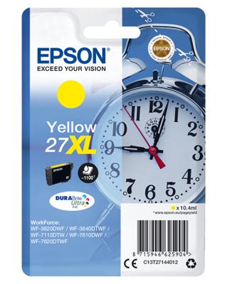 Epson Inktcartridge 27XL Origineel Geel C 13 T 27144012 - thumbnail