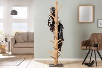 Massieve kapstok TREE NATURE 170cm kledingrek van natuurlijk hout - 41646 - thumbnail