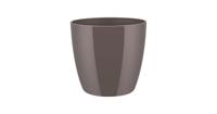 Elho brussels diamond bloempot rond 30 cm oyster pearl - thumbnail