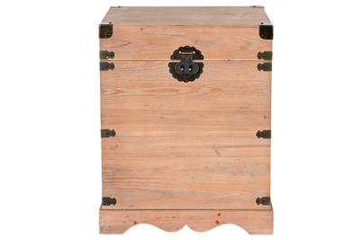 Kofferset DKD Home Decor Metaal Spar Sparrenhout Orientaals 50 x 50 x 61 cm 48 x 48 x 61 cm 50 x 50 x 60 cm (2 Stuks) (1 Stuks) - thumbnail