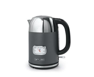 Muse MS-020 DG Waterkoker Aantal/Volume: 1.7 l Grijs