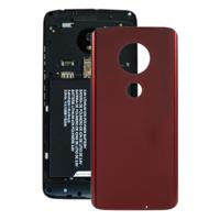 Batterij achtercover voor Motorola Moto G7 plus (rood) - thumbnail
