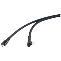 Renkforce USB-C-kabel USB 4.0 USB-C stekker 1.00 m Zwart 8K UHD, Magnetische stekker RF-6438138 - thumbnail