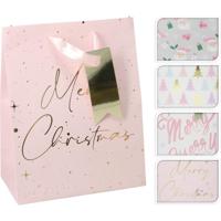 Geschenktas voor kerst M papier - thumbnail