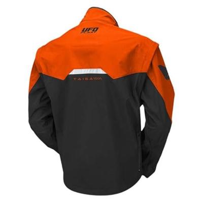 UFO PLAST "taiga" jas enduro jacket ufo black/orange gr. m