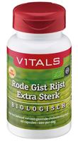 Vitals Rode Gist Rijst Extra Sterk Bio (60ca) - thumbnail