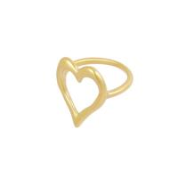 Gestructureerde hart ring - thumbnail