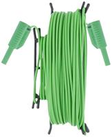 Metrel A 1608 Veiligheidsmeetsnoer Bananenstekker 4 mm Bananenstekker 4 mm 20 m Groen 1 stuk(s) - thumbnail