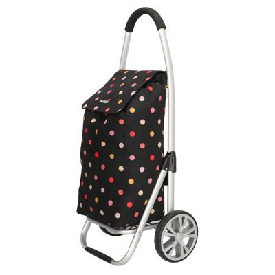 Beagles Alberic Boodschappen Trolley Lichtgewicht-multi stip navy