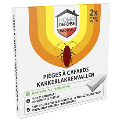 Home defense kakkerlakkenval 2 stuks