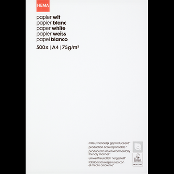 HEMA Papier Wit A4 500 Stuks bij Jumbo