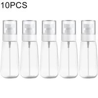 10 stuks Portable hervulbare plastic Fine mist parfum spray fles transparante lege spray sproeier fles 100ml (transparant) - thumbnail