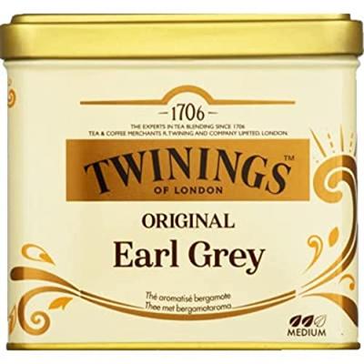 Twinings Earl grey thee blik 200 Gram