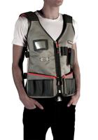 C.K Magma MA2729 Magma MA2729 Multifunctioneel vest Maat: Unisize Zwart, Grijs - thumbnail