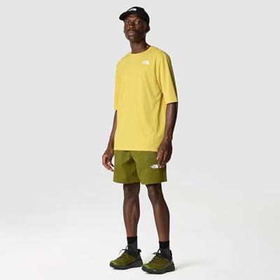 The North Face Shadow S/S T-Shirt Heren Yellow Silt XL The North Face Shadow S/S T-Shirt Heren Yellow Silt XL