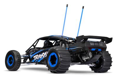 Traxxas Funco Pro Scale Replica Blauw Brushless RC auto Elektro Sand Buggy Voorwielaandrijving RTR 2,4 GHz