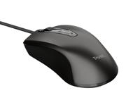 Trust BASICS Muis Kabelgebonden Optisch Zwart 3 Toetsen 1200 dpi Geïntegreerd scrollwiel - thumbnail