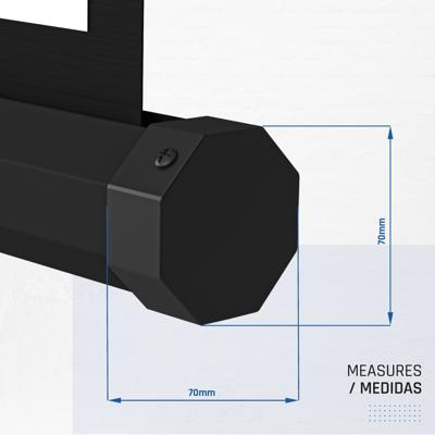 Draagbaar projectiescherm iggual Pantalla Mural 200x200cm con Trípode