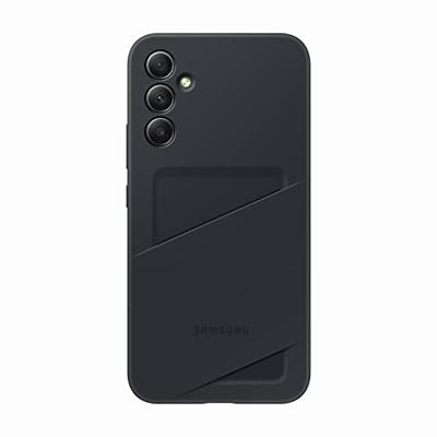 Samsung Samsung Galaxy A34 Card Slot Case Telefoonhoesje Zwart Samsung Samsung Galaxy A34 Card Slot Case Telefoonhoesje Zwart