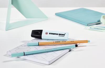 Stabilo boss original pastel markeerstiften, 4st.