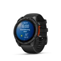 Garmin Fenix 8 3,56 cm (1.4") AMOLED 47 mm Digitaal 454 x 454 Pixels Touchscreen Zwart Wifi GPS - thumbnail