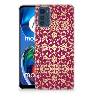 Siliconen Hoesje Motorola Moto E32/E32s Barok Pink Siliconen Hoesje Motorola Moto E32/E32s Barok Pink
