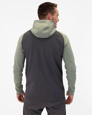 JAKO 6824 Jas Met Kap Iconic - Anthra Light/Mintgroen/Zachtgrijs - S