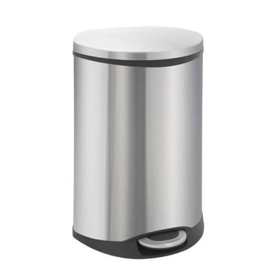 EKO pedaalemmer shell 50 l matzilverkleurig