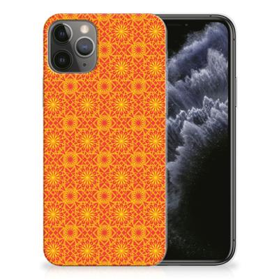 Apple iPhone 11 Pro | TPU bumper | Batik Oranje Apple iPhone 11 Pro | TPU bumper | Batik Oranje