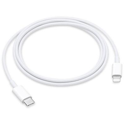 Apple USB-kabel USB-C stekker, Apple Lightning stekker 1.00 m Wit MM0A3ZM/A-B